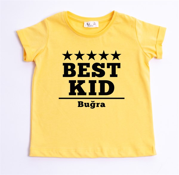 Best Kid Tişört - Sarı