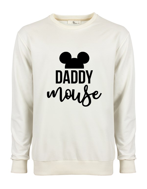 Daddy Mouse Erkek Sweatshirt 