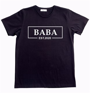 Baba Tişört - Siyah