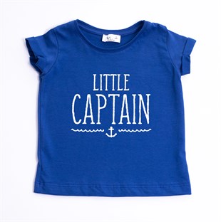 Little Captain Çocuk Tişört - Mavi