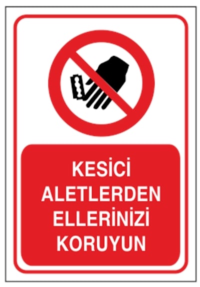 Kesici Aletlerden Ellerinizi Koruyun