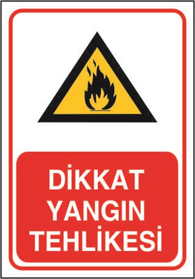 Dikkat Yangın Tehlikesi