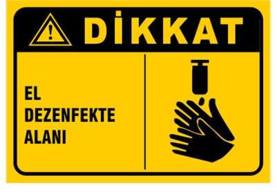 El Dezenfekte Alanı