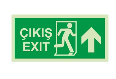 Çıkış Exit İleri Ok Lümen
