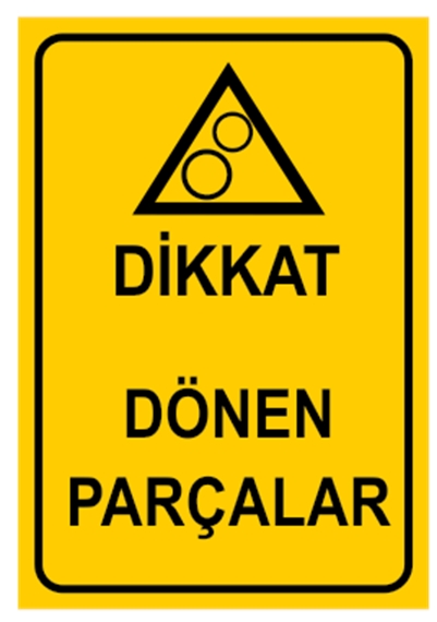 Dikkat Dönen Parçalar
