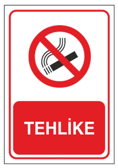 Tehlike Yasak Levhası