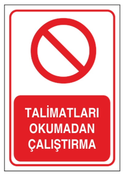 Talimatları Okumadan Çalıştırma