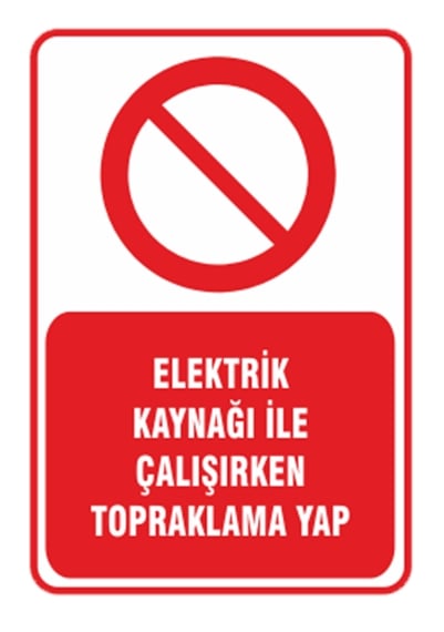 Elektrik Kaynağı İle Çalışırken Topraklama Yap