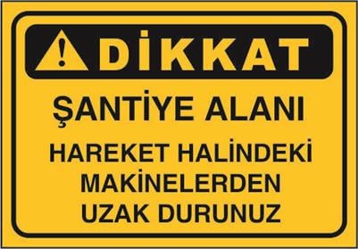 Şantiye Alanı Hareket Halinde Makine