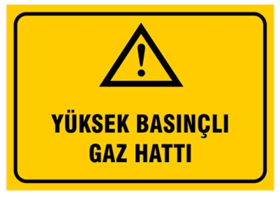 Yüksek Basınçlı Gaz Hattı