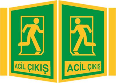 Acil Çıkış Panoromik Levha