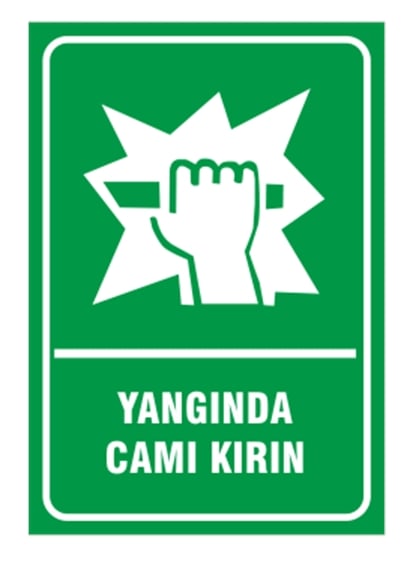 Yangında Camı Kırın