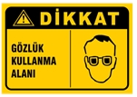 Gözlük Kullanma Alanı