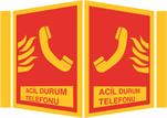 Acil Durum Telefonu Panoromik Levha