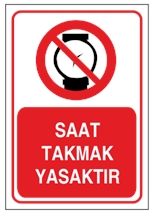 Saat Takmak Yasaktır