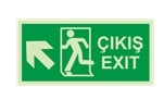 Çıkış Exit Sol Üst Ok Lümen