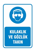 Kulaklık Ve Gözlük Takın