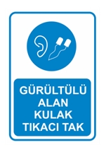 Gürültülü Alanda Kulak Tıkacı Tak
