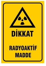 Dikkat Radyoaktif Madde