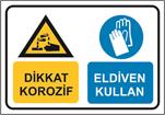 Dikkat Krozif, Eldiven Kullan