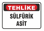 Tehlike Sülfürik Asit