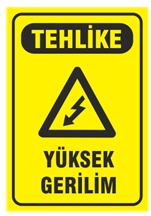 Tehlike Yüksek Gerilim