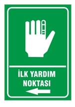 İlk Yardım Noktası Sol ok