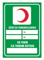 En Yakın İlkyardım Telefon ve İsim