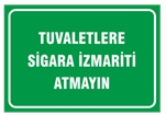 Tuvaletlere Sigara İzmariti Atmayın