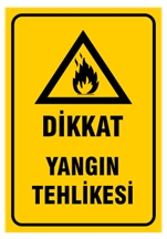 Dikkat Yangın Tehlikesi
