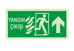 Yangın Çıkışı İleri ok Lümen