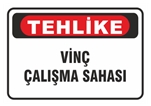 Tehlike Vinç Çalışma Sahası