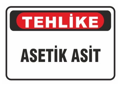 Tehlike Asetik Asit