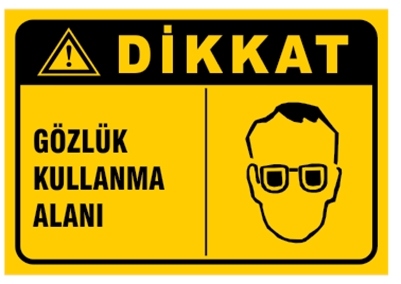 Gözlük Kullanma Alanı