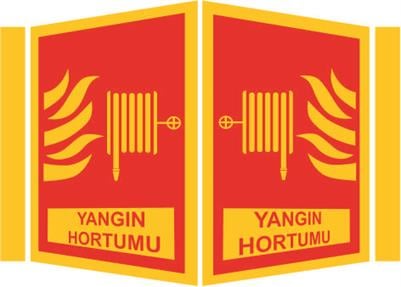 Yangın Hortumu Panoromik Levha