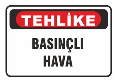 Tehlike Basınçlı Hava