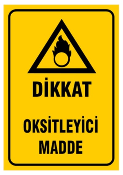 Dikkat Oksitleyici Madde