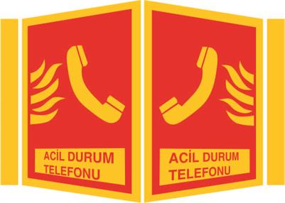Acil Durum Telefonu Panoromik Levha