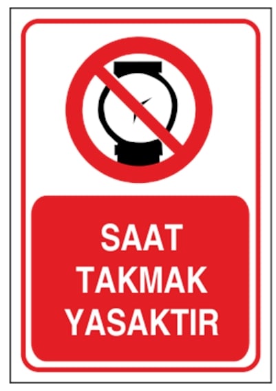 Saat Takmak Yasaktır