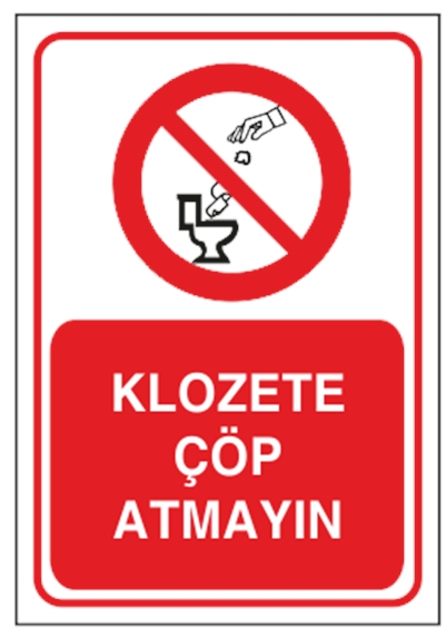 Klozete Çöp Atmayın