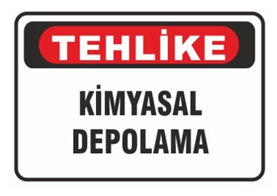 Tehlike Kimyasal Depolama