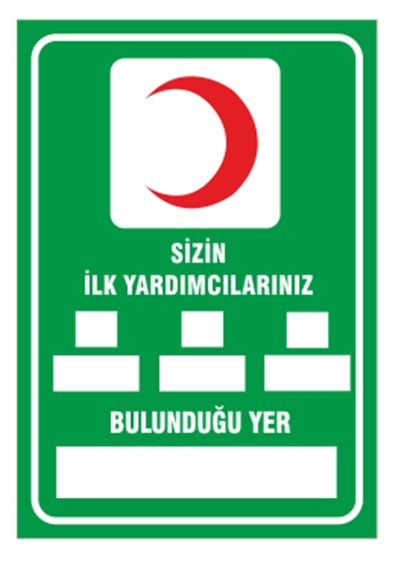 Sizin İlkyardımcılarınız Bulunduğu Yer