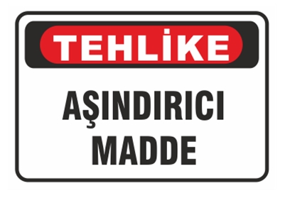 Tehlike Aşındırıcı Madde