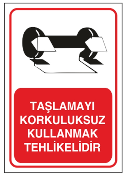 Taşlamayı Korkuluksuz Kullanmak Tehlikelidir