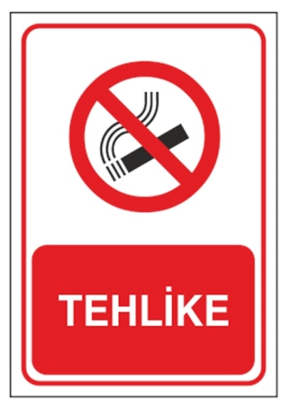 Tehlike Yasak Levhası