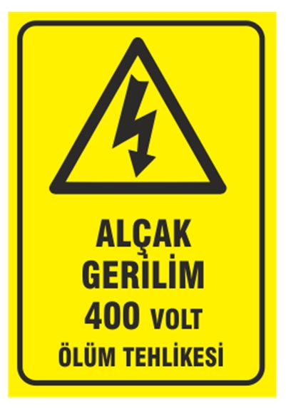 Alçak Gerilim 400 Volt Ölüm Tehlikesi