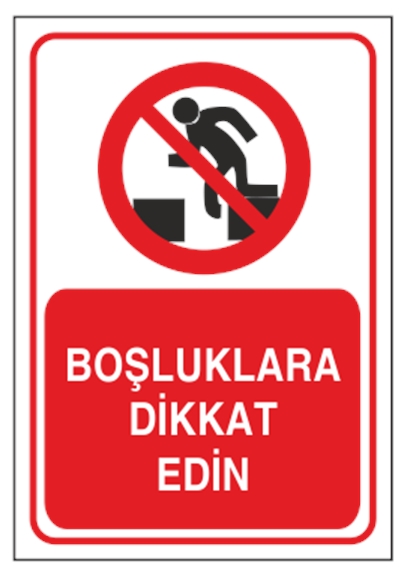 Boşluklara Dikkat Ediniz