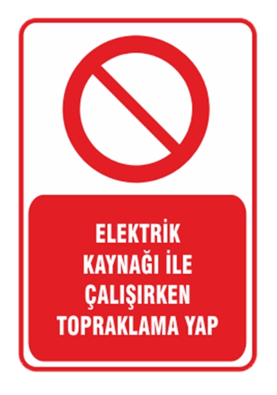 Elektrik Kaynağı İle Çalışırken Topraklama Yap