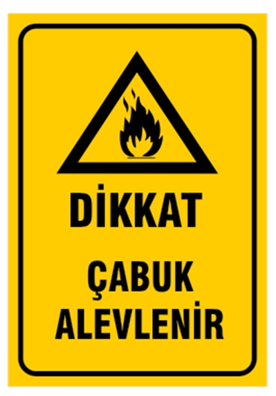 Dikkat Çabuk Alevlenebilir