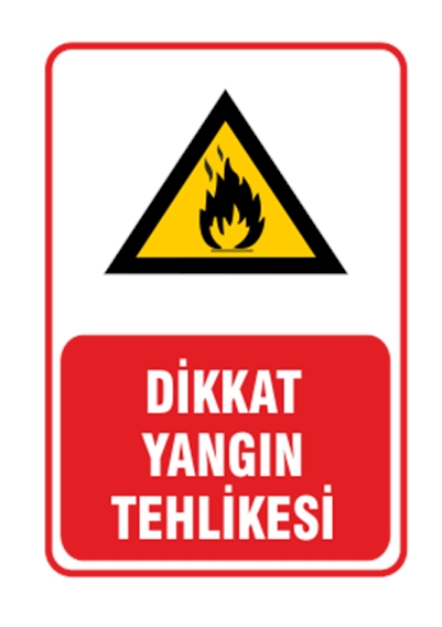 Dikkat Yangın Tehlikesi